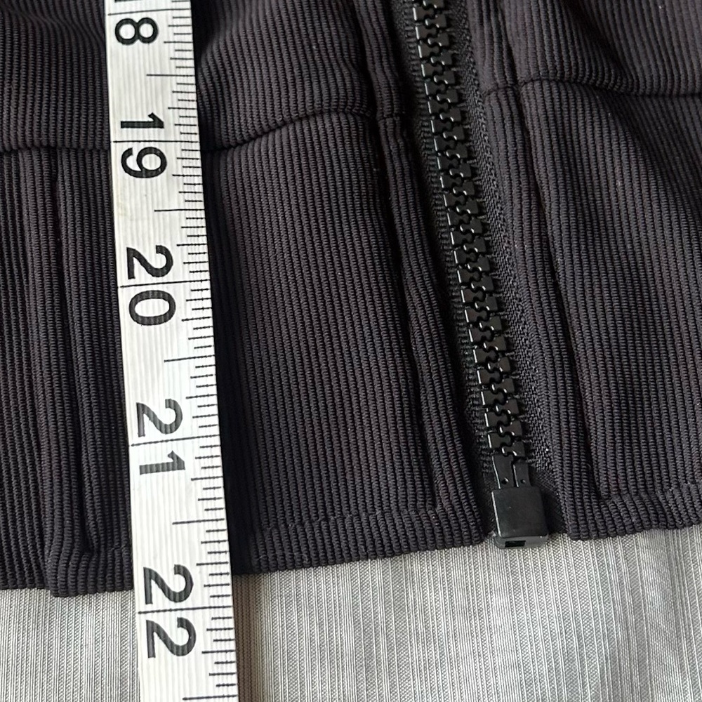 🖤 MOVE THEOLOGY Black Zip-Up Bomber Jacket L SportyVibes - Picture 8 of 10